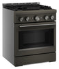 KitchenAid 4.1 Cu. Ft. Gas Range with No Preheat Air Fry Mode – Black Ore - KFGS930SBE | Cuisinière à gaz KitchenAid de 4,1 pi3 avec mode de friture à air sans préchauffage - minerai noir - KFGS930SBE