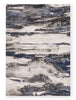 Linnie Blue Grey Area Rug - 7'10" x 10'6" | Carpette Linnie gris et bleu - 7 pi 10 po x 10 pi 6 po