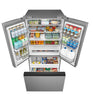 Midea 35.8" 31.7 Cu. Ft. French-Door Refrigerator - Stainless Steel - MRF32I6BST | Réfrigérateur Midea de 31,7 pi³ et de 35,8 po à portes françaises - acier inoxydable - MRF32I6BST