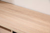 Noren 63" TV Stand with Storage for TVs up to 70"- Light Oak | Meuble pour téléviseur Noren de 63 po avec rangement pour téléviseurs de jusqu’à 70 po - chêne clair