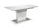 Naya Dining Table, 63-78.75"W Self-Storing Butterfly Leaf, Metal, Glass, Faux Marble – White