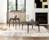 Neeva 24" Modern Round End Table - Dark Brown Birch | Table de bout ronde moderne Neeva de 24 po - bouleau brun foncé | NEEVAETB