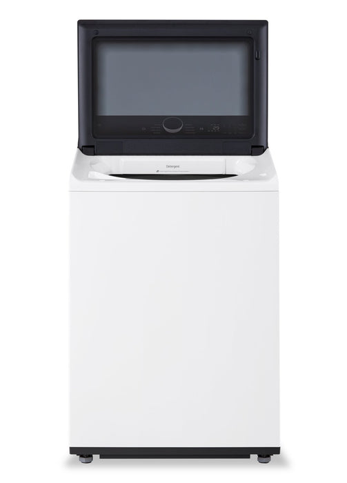 LG 6.3 Cu. Ft. Smart Top-Load High-Efficiency Washer - White - WT8400CW