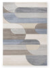 Farrah Blue Grey Area Rug - 6'7" x 9'6" | Carpette Farrah gris et bleu - 6 pi 7 po x 9 pi 6 po