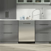 GE Profile 24" 42 dBA Top Control Dishwasher - Stainless Steel - PBT700SSVFS  | Lave-vaisselle GE Profile de 24 po et de 42 dBA avec commandes sur le dessus - acier inoxydable - PBT700SSVFS