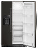 Whirlpool 36" 21 Cu. Ft. Side-by-Side Refrigerator - Black Stainless - WRSC5536RV | Réfrigérateur Whirlpool de 21 pi³ et de 36 po à compartiments juxtaposés - acier inoxydable noir - WRSC5536RV