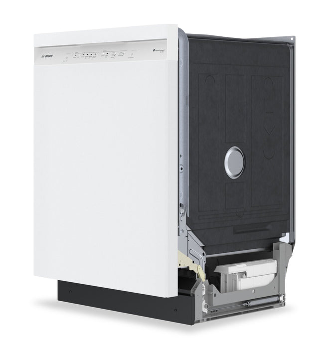 Bosch 100 Series 24\" 48 dBA Smart Dishwasher with PrecisionWash® - White - SHE41CM2N