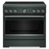 KitchenAid 36" 5.1 Cu. Ft. Freestanding Induction Range with No Preheat Air Fry – Juniper - KFIS936SJP | Cuisinière à induction KitchenAid de 5,1 pi3 et de 36 po avec friture à air sans préchauffage - genièvre - KFIS936SJP