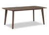 Rain 7pc Dining Set with Table & 6 Green Chairs, 72"W - Green/Brown | Ensemble de salle à manger Rain 7 pièces avec table de 72 po (L) et 6 chaises vertes - vert et brun
