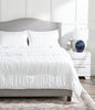 Rhodes 3-Piece King Comforter Set - White | Ensemble d’édredon Rhodes 3 pièces pour très grand lit - blanc