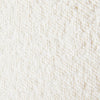 Gem Dining Chair with Boucle Fabric & Gold Accent, Metal - White | Chaise de salle à manger Gem en tissu bouclé et en métal avec touches dorées - blanche