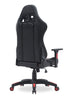 Hawk 27.5” Ergonomic Gaming Chair - Black & Red | Fauteuil de jeu ergonomique Hawk de 27,5 po - noir et rouge