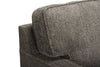 Made in Canada Lennox 35" Chenille Fabric Chair with Reversible Cushions and Track Arms - Grey | Fauteuil Lennox de 35 po fabriqué au Canada en tissu de chenille avec coussins réversibles et accoudoirs rectilignes - gris