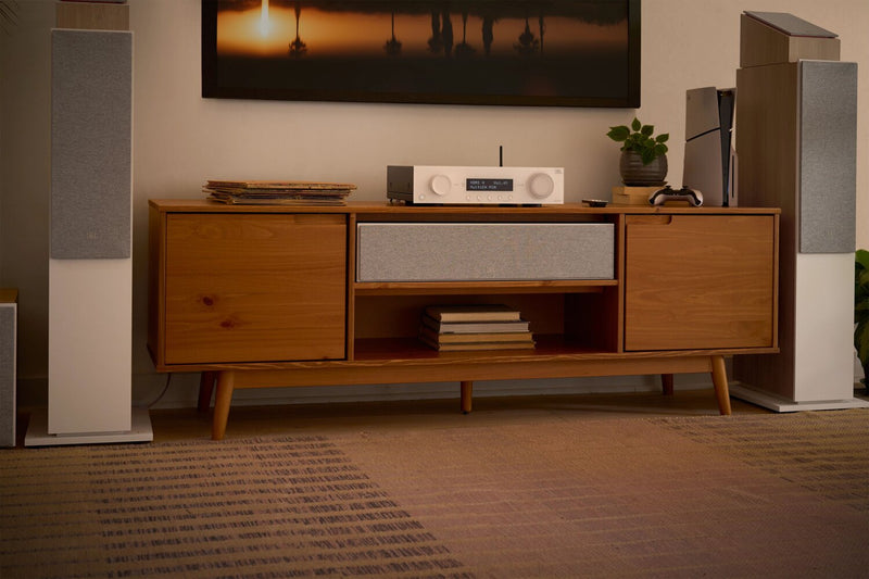 JBL MA310 5.2-Channel 4K AV Receiver - White (JBLMA310WHTAM)
