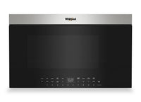 Whirlpool 1.1 Cu. Ft. Flush Over-the-Range Microwave with Air Fry - Stainless Steel - YWMMF7330RZ 