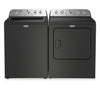Maytag 5.5 Cu Ft. Top Load Impeller Washer with Pet Pro Option and 7.0 Cu Ft. Gas Dryer – Volcano Black | Laveuse à chargement par le haut 5,5 pi³ avec turbine et option Animal Pet Pro et sécheuse à gaz 7,0 pi³ de Maytag - noir volcan