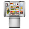 KitchenAid 20 Cu. Ft. 30" French Door Refrigerator - PrintShield® Stainless Steel - KRFF330SPS | Réfrigérateur KitchenAid de 20 pi³ et de 30 po à portes françaises - acier inoxydable avec fini PrintShieldMC - KRFF330SPS