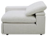 Sky Modular 45.75" Fabric Left-Facing Power Reclining Chair with Feather Down Cushions - Nathan Wheat | Fauteuil de gauche à inclinaison électrique modulaire Sky de 45,75 po en tissu avec coussins en duvet et plumes - blé Nathan