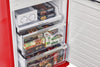 Classic Retro by Unique 24" 12 Cu. Ft. Bottom-Freezer Refrigerator - Candy Apple Red - UGP-340L AC R | Réfrigérateur Classic Rétro par Unique de 24 po et de 12 pi3 à congélateur inférieur - pomme rouge bonbon - UGP-340L AC R | UGP340LR