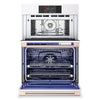 LG Studio 30" 6.4 Cu. Ft. Electric Combination Wall Oven with True Convection - Essence White - WCES6428N | Four mural combiné électrique LG Studio de 6,4 pi3 et de 30 po avec convection véritable - essence blanche - WCES6428N | WCES6428