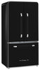 Classic Retro by Unique 36" 21.4 Cu. Ft. Counter-Depth Refrigerator - Midnight Black - UGP-595L B AC | Réfrigérateur Classic Rétro par Unique de 36 po et de 21,4 pi3 de profondeur comptoir - noir minuit - UGP-595L B AC | U595LBAC