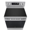 LG 6.3 Cu. Ft. Smart Electric Range with Air Fry - Stainless Steel - LREN6323YE | Cuisinière intelligente électrique LG de 6,3 pi³ avec friture à air - acier inoxydable - LREN6323YE