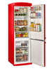 Classic Retro by Unique 24" 12 Cu. Ft. Bottom-Freezer Refrigerator - Candy Apple Red - UGP-340L AC R | Réfrigérateur Classic Rétro par Unique de 24 po et de 12 pi3 à congélateur inférieur - pomme rouge bonbon - UGP-340L AC R | UGP340LR