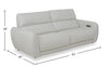 Cindy Crawford Home Kailyn 92" Fabric Power Reclining Sofa with Power Headrests - Beige  | Sofa à inclinaison électrique Kailyn de Cindy Crawford Home de 92 po en tissu avec appuie-têtes électriques- beige