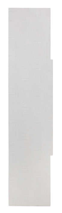 Wesley 80\" Traditional TV Stand with Storage and Cable Management for TVs up to 85\" - Chalk White