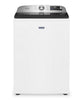 Maytag 6.0 Cu. Ft. Top-Load Washer and 7.4 Cu. Ft. Pet Pro Electric Dryer – White  | Laveuse à chargement par le haut de 6,0 pi³ et sécheuse électrique de 7,4 pi³ Animal Pet Pro de Maytag - blanches