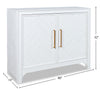 Keena 40" Solid Wood Accent Cabinet - White|Armoire décorative Keena de 40 po en bois massif - blanche