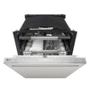 LG 24" 44 dBA Built-In Top-Control Dishwasher with QuadWash® Pro - Stainless Steel - LDNPM654S | Lave-vaisselle encastré LG à 44 dBA de 24 po avec commandes sur le dessus et QuadWashMD Pro - acier inoxydable - LDNPM654S