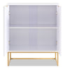 Lottie 28.5" 2-Door Accent Cabinet - Glossy White | Armoire décorative Lottie de 28,5 po à 2 portes - blanc lustré | LOTTWACC