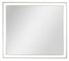 Halo 6pc Bedroom Set with Bed, Dresser, Mirror & Nightstand, LED, Glam, White - King Size | Ensemble de chambre à coucher Halo 6 pièces somptueux avec lit, commode, miroir, table de nuit et éclairage à DEL, blanc - format très grand lit