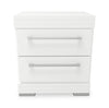 Riley 6pc Bedroom Set with Panel Bed, Dresser, Mirror & Nightstand, Made in Canada, White - Full Size | Ensemble de chambre à coucher Riley 6 pièces avec lit à panneaux, commode, miroir et table de nuit, fabriqué au Canada, blanc - format lit double