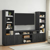 Brenner 104" 3 Piece Entertainment Center with Storage for TVs Up To 60" – Charcoal  | Meuble audio-vidéo Brenner de 104 po 3 pièces avec rangement pour téléviseurs jusqu’à 60 po - anthracite