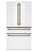 Café 36” 23.2 Cu. Ft. Smart Counter-Depth 4-Door French Door Refrigerator – Matte White - CJE23DP4WW2  | Réfrigérateur intelligent 4 portes Café de 23,2 pi3 et de 36 po de profondeur comptoir à portes françaises - blanc mat - CJE23DP4WW2