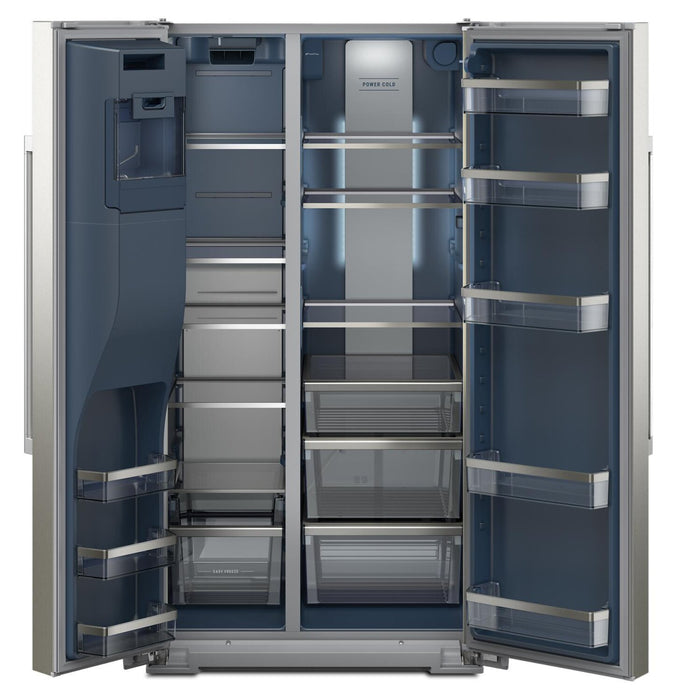 Maytag 36\" 20.8 Cu. Ft. Side-by-Side Refrigerator - Fingerprint-Resistant Stainless - MRSC6636RZ