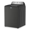 Maytag 5.5 Cu Ft. Top Load Agitator Washer with Pet Pro Option – Volcano Black - MTW5605RU | Laveuse Maytag à chargement par le haut de 5,5 pi3 avec agitateur et option Animal Pet Pro - noir volcan - MTW5605RU