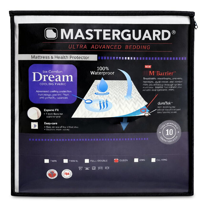 Masterguard® Dream™ Queen Mattress Protector