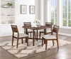 Vale Dining Table, Wood, 48"W Round - Brown | Table de salle à manger ronde Vale de 48 po (l) en bois - brune