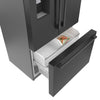 Bosch 21.6 Cu. Ft. French-Door Bottom Mount Refrigerator - Black Stainless Steel - B36CD52SNB | Réfrigérateur Bosch de 21,6 pi³ à portes françaises à congélateur inférieur - Acier inoxydable noir - B36CD52SNB