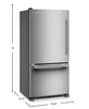 KitchenAid 33" 22 Cu. Ft. Standard-Depth Bottom Mount Refrigerator - KRBL133SPS | Réfrigérateur KitchenAid de 22 pi³ et de 33 po de profondeur standard à congélateur inférieur - KRBL133SPS