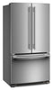 KitchenAid 36" 20 Cu. Ft. Counter-Depth French Door Refrigerator - PrintShield Stainless - KRFC136SPS | Réfrigérateur KitchenAid de 36 po et de 20 pi3 de profondeur comptoir à portes françaises - acier inoxydable PrintShieldMC - KRFC136SPS