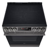 LG 6.3 Cu. Ft. Smart Electric Range with Air Fry – Black Stainless Steel - LSEL6333ZE  | Cuisinière intelligente électrique LG de 6,3 pi3 avec friture à air - acier inoxydable noir - LSEL6333ZE