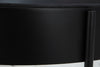 Moira 36” Modern 3-Pack Round Coffee + 2 End Tables - Black | Ensemble de 3 tables modernes Moira de 36 po, table à café et 2 tables de bout - noir