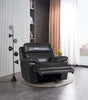 Sorrento 42" Genuine Leather Power Reclining Chair with USB Port - Charcoal Grey | Fauteuil à inclinaison électrique Sorrento de 42 po en cuir véritable avec port USB - gris anthracite
