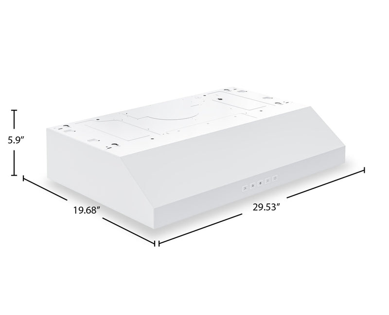 Broan 30\" GLA2 Series Under-Cabinet Range Hood - GLA2303WW