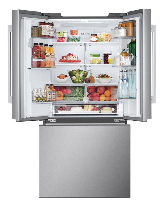 LG 33\" 25 Cu. Ft. French-Door Standard-Depth Refrigerator - Stainless Steel - LF25H6330S
