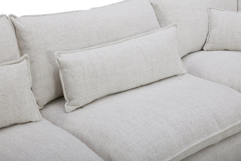 Monaco 5-Piece Sectional - Wheat